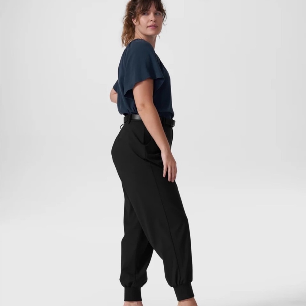Universal Standard Black Minton Joggers - Picture 2 of 8